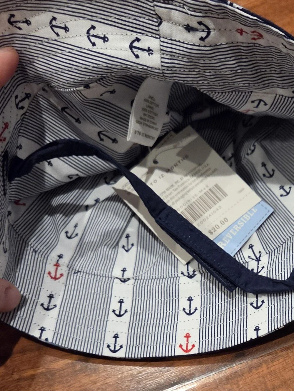 Janie and Jack NWT 6-12 Months Sailboat Shortall, Bodysuit and Reversible Sunhat